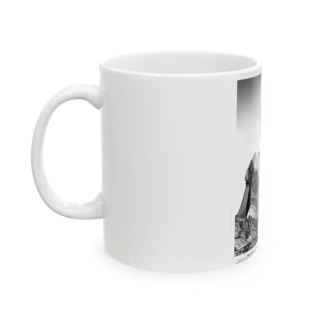 Karin Booth #12 (Vintage Female Icon) White Coffee Mug - Go Mug Yourself