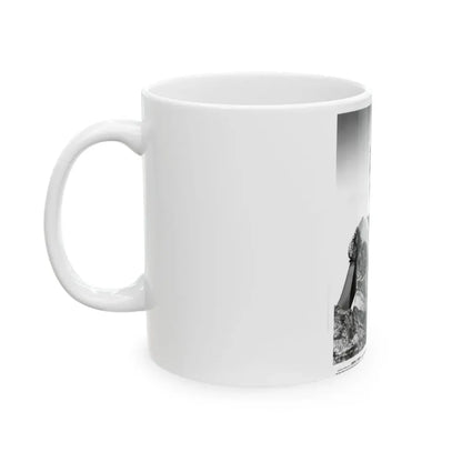 Karin Booth #12 (Vintage Female Icon) White Coffee Mug - Go Mug Yourself