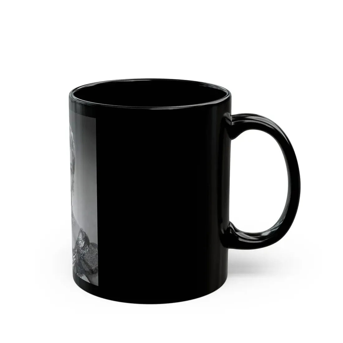 Karin Booth #13 (Vintage Female Icon) Black Coffee Mug - Go Mug Yourself