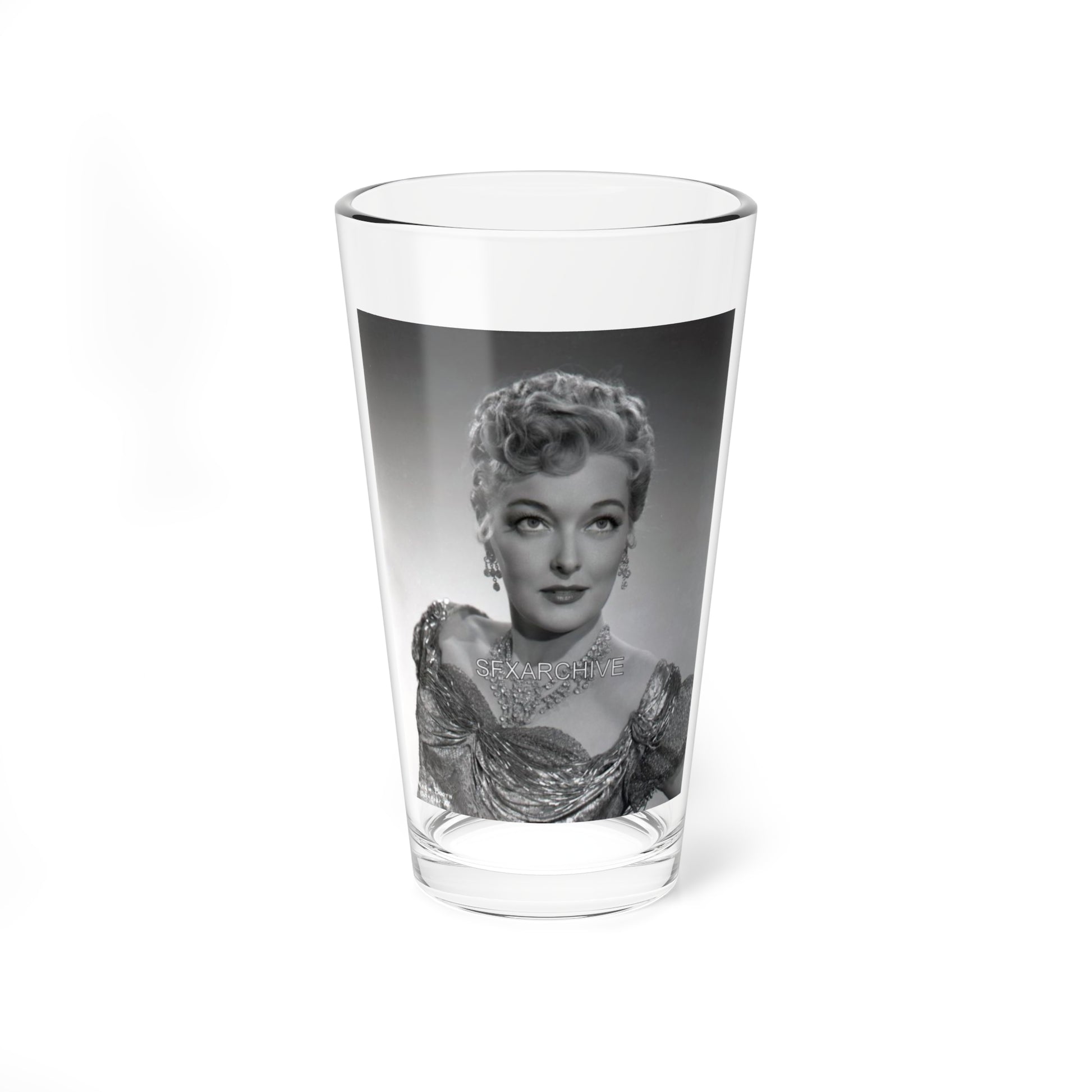 Karin Booth #13 (Vintage Female Icon) Pint Glass 16oz-16oz-Go Mug Yourself