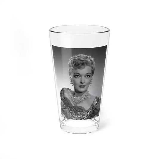 Karin Booth #13 (Vintage Female Icon) Pint Glass 16oz 16oz - Go Mug Yourself