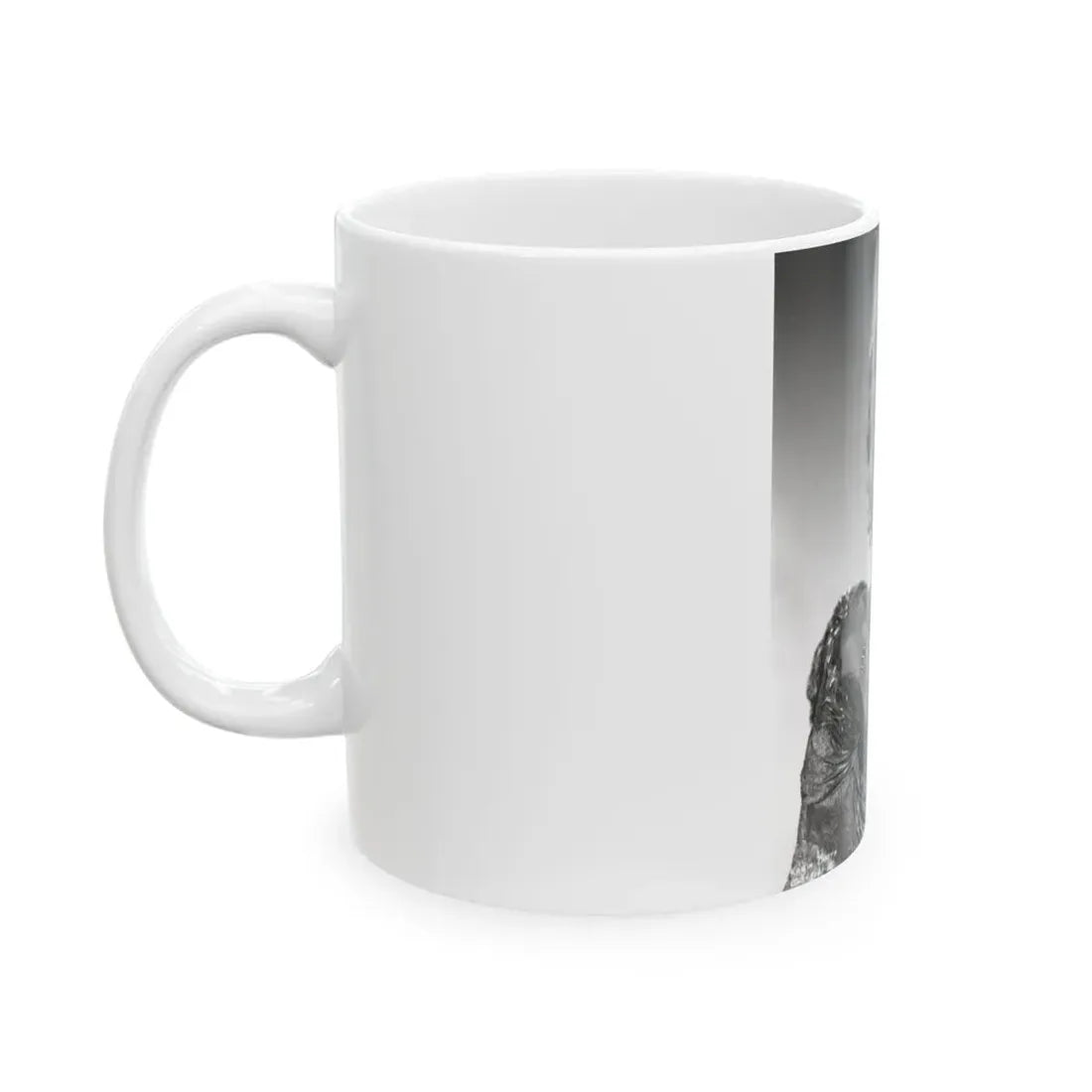 Karin Booth #13 (Vintage Female Icon) White Coffee Mug - Go Mug Yourself