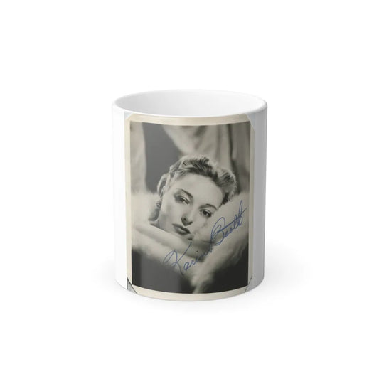 Karin Booth #17 (autographed) (Vintage Female Icons) Color Changing Mug 11oz-11oz-Go Mug Yourself