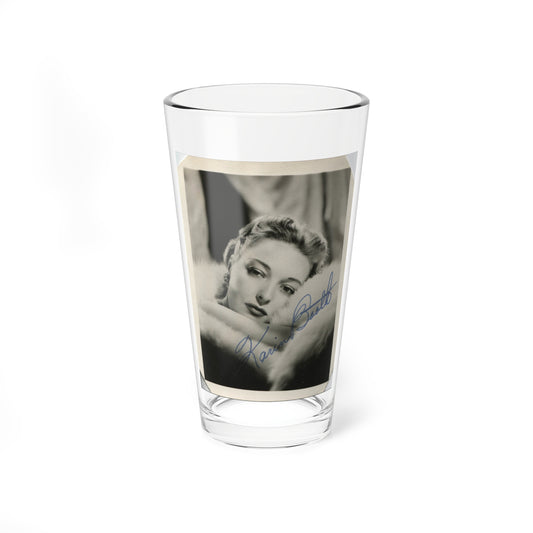 Karin Booth #17 (Vintage Female Icon) Pint Glass 16oz-16oz-Go Mug Yourself