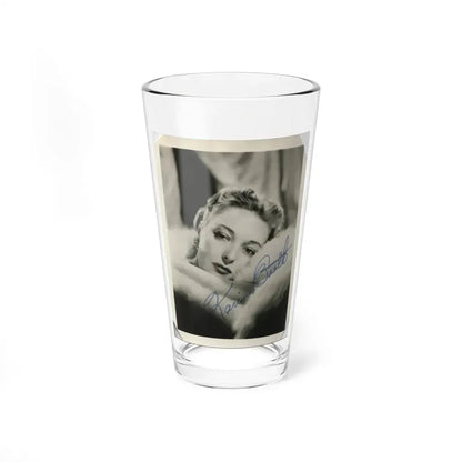 Karin Booth #17 (Vintage Female Icon) Pint Glass 16oz 16oz - Go Mug Yourself