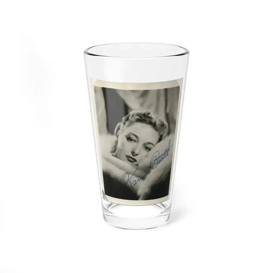 Karin Booth #17 (Vintage Female Icon) Pint Glass 16oz 16oz - Go Mug Yourself