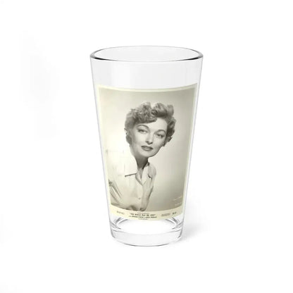 Karin Booth #18 (Vintage Female Icon) Pint Glass 16oz 16oz - Go Mug Yourself