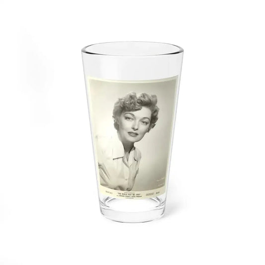 Karin Booth #18 (Vintage Female Icon) Pint Glass 16oz 16oz - Go Mug Yourself