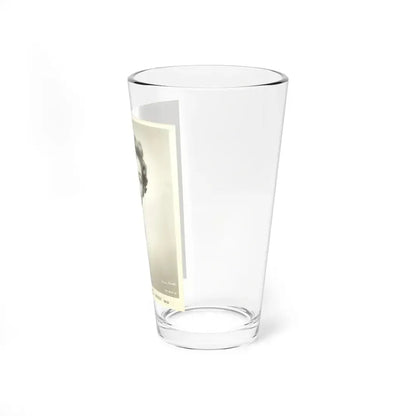 Karin Booth #18 (Vintage Female Icon) Pint Glass 16oz - Go Mug Yourself