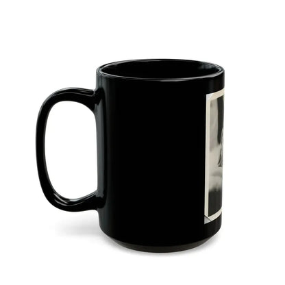 Karin Booth #22 (Vintage Female Icon) Black Coffee Mug - Go Mug Yourself