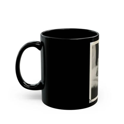 Karin Booth #22 (Vintage Female Icon) Black Coffee Mug - Go Mug Yourself