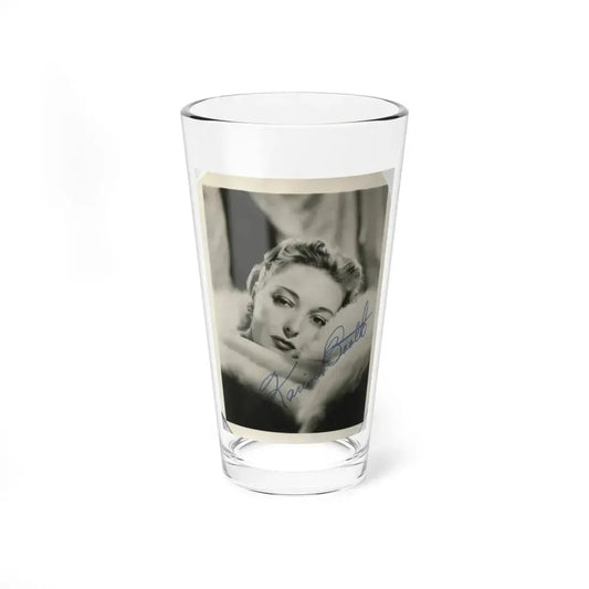 Karin Booth #22 (Vintage Female Icon) Pint Glass 16oz 16oz - Go Mug Yourself