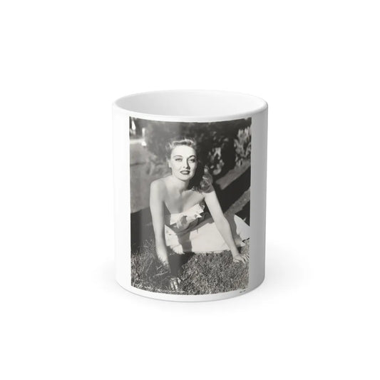 Karin Booth #25 (version 2) (Vintage Female Icons) Color Changing Mug 11oz-11oz-Go Mug Yourself