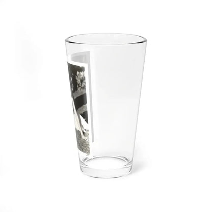 Karin Booth #25 (Vintage Female Icon) Pint Glass 16oz - Go Mug Yourself