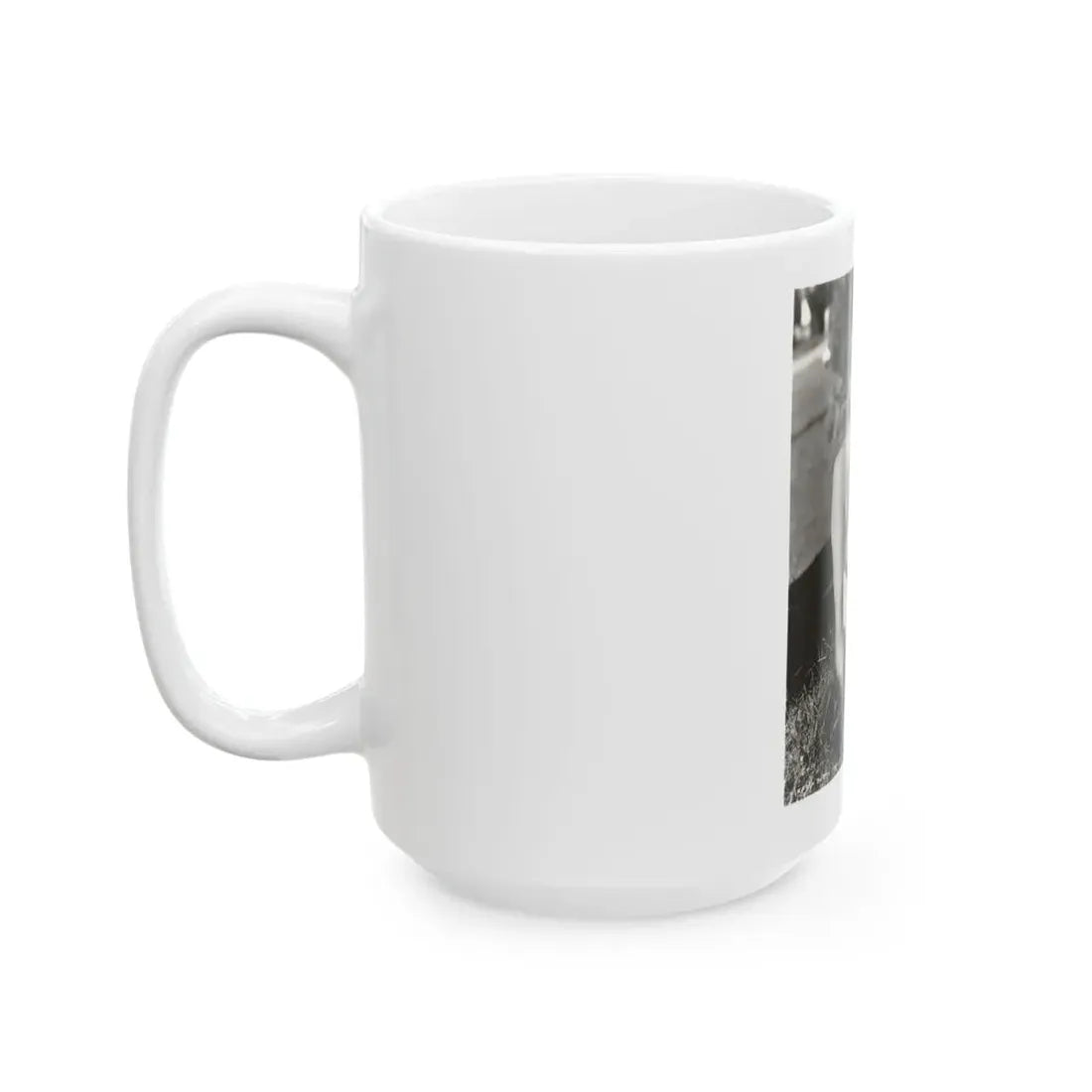 Karin Booth #25 (Vintage Female Icon) White Coffee Mug - Go Mug Yourself