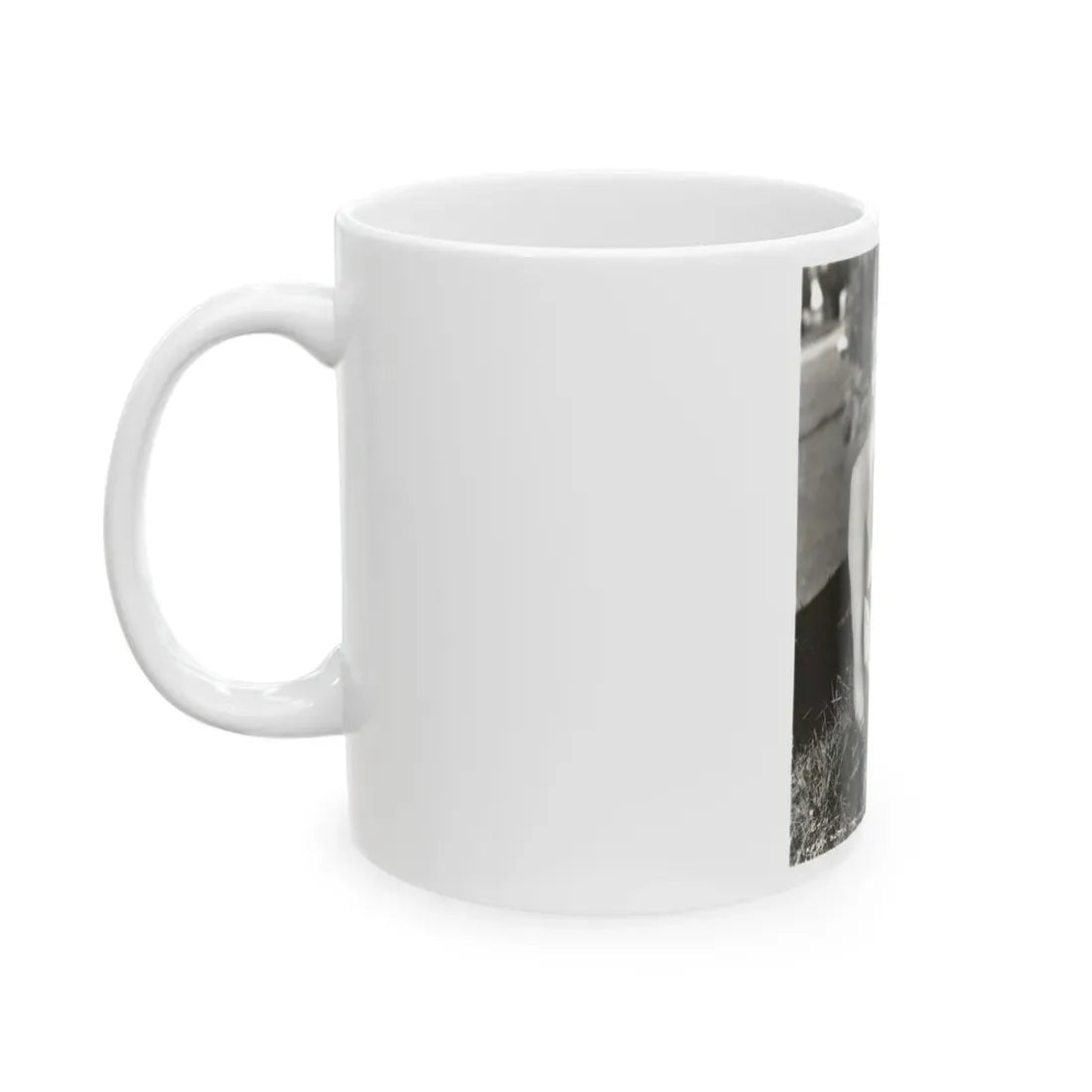 Karin Booth #25 (Vintage Female Icon) White Coffee Mug - Go Mug Yourself