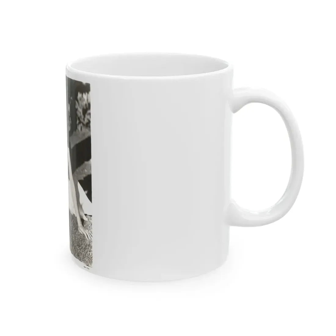 Karin Booth #25 (Vintage Female Icon) White Coffee Mug - Go Mug Yourself