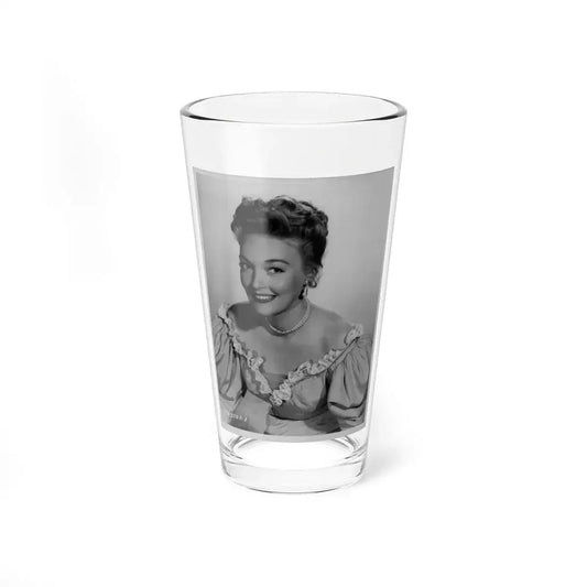 Karin Booth #27 (Vintage Female Icon) Pint Glass 16oz 16oz - Go Mug Yourself