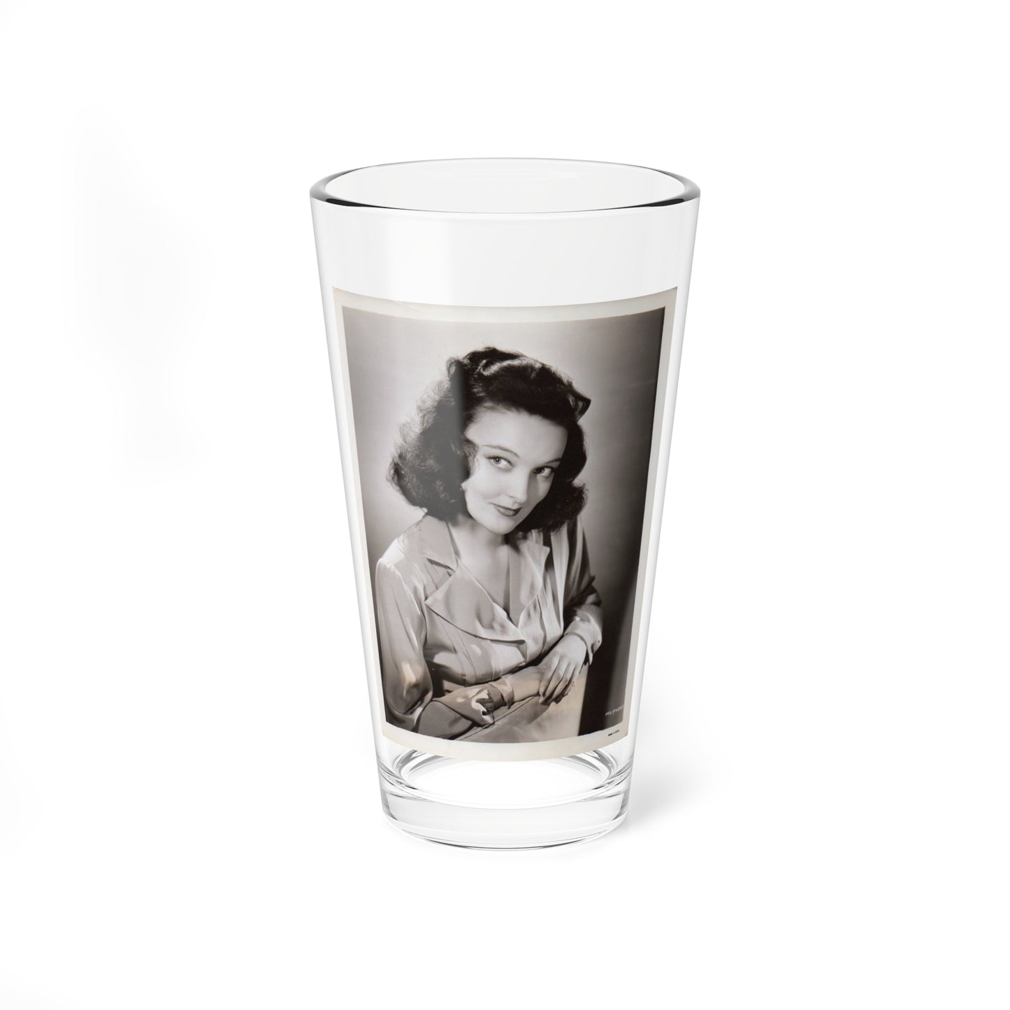 Karin Booth #49 (Vintage Female Icon) Pint Glass 16oz-16oz-Go Mug Yourself