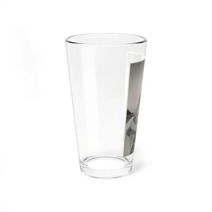Karin Booth #50 (Vintage Female Icon) Pint Glass 16oz - Go Mug Yourself