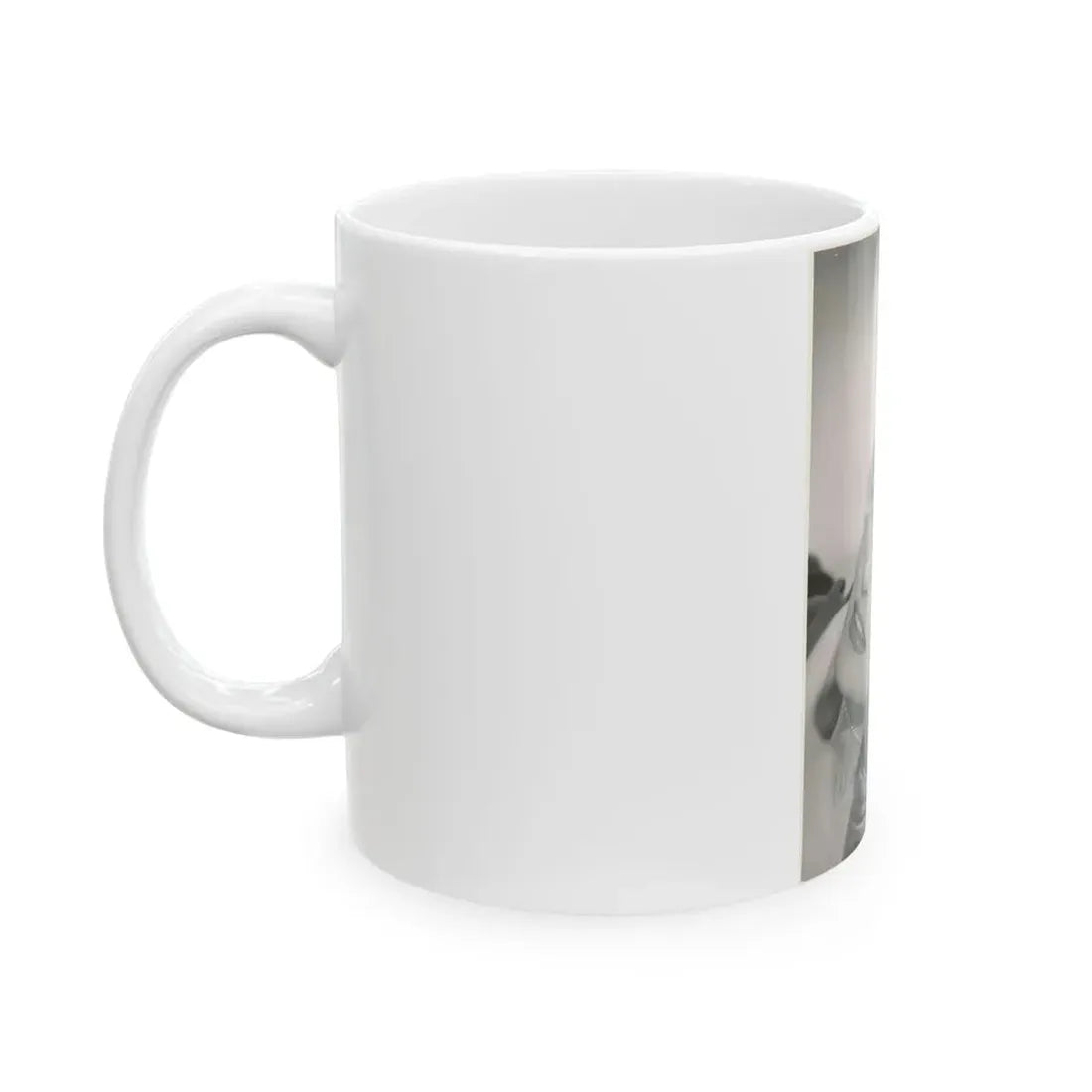 Karin Booth #50 (Vintage Female Icon) White Coffee Mug - Go Mug Yourself