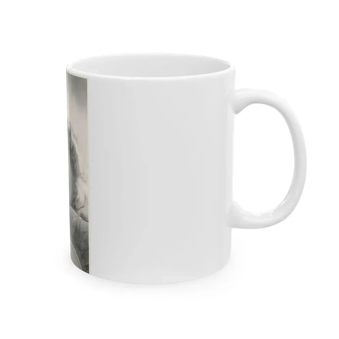 Karin Booth #50 (Vintage Female Icon) White Coffee Mug - Go Mug Yourself