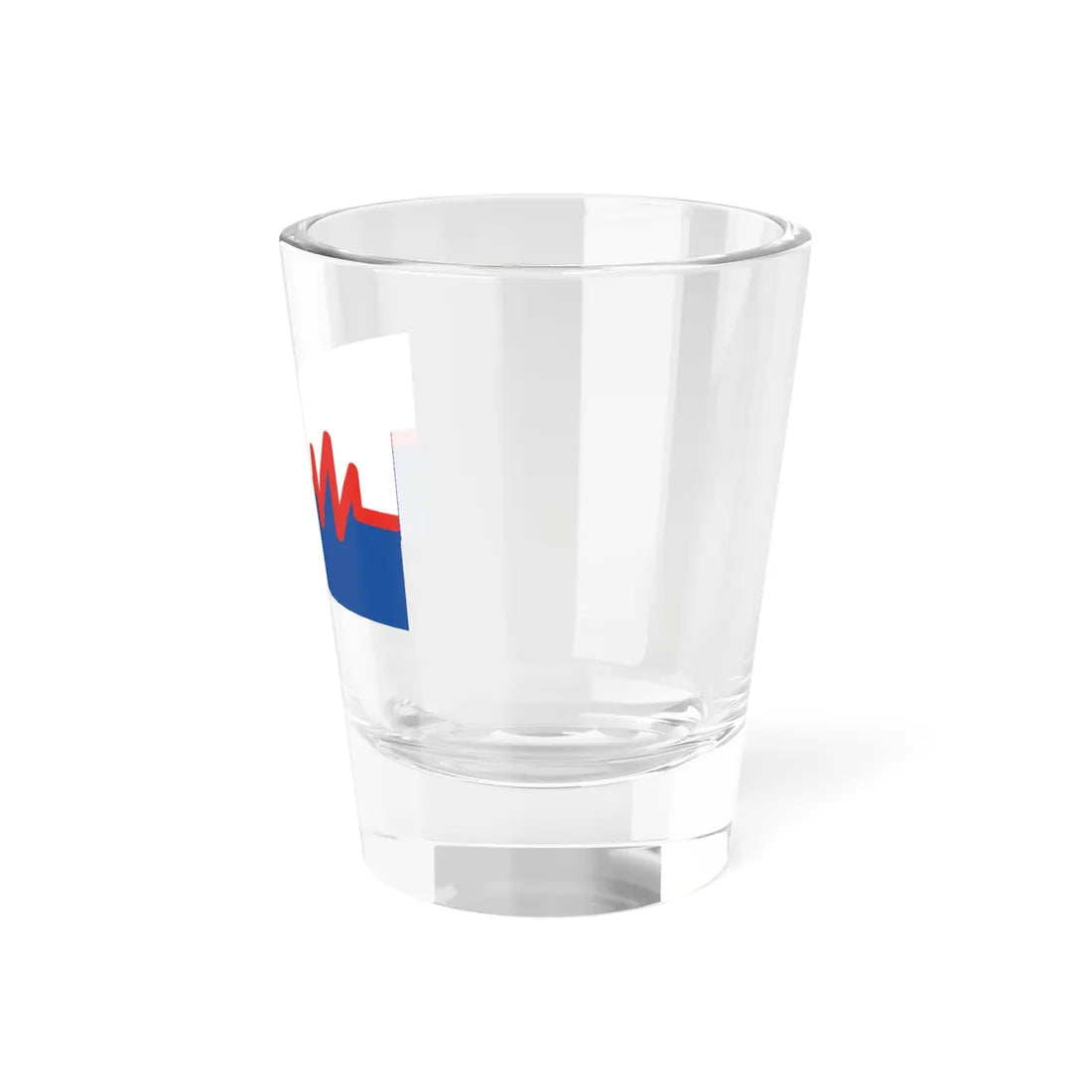 Karin  Grega Kosak and Simonida Kozeljs Slovenia Flag Proposal 2003 (Slovenia) Shot Glass 1.5oz - Go Mug Yourself