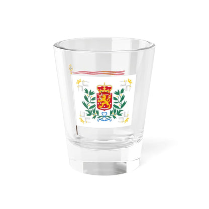 Karjalan prikaatin lippu (Finland) Shot Glass 1.5oz 1.5oz - Go Mug Yourself