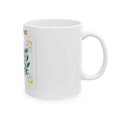 Karjalan prikaatin lippu (Finland) White Coffee Mug - Go Mug Yourself