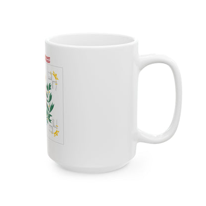Karjalan prikaatin lippu (Finland) White Coffee Mug-Go Mug Yourself