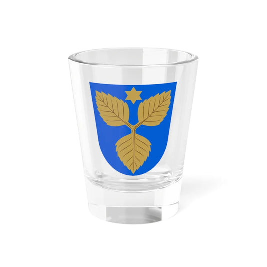 Karjalohja.vaakuna (Finland) (Coat of Arms) Shot Glass 1.5oz 1.5oz - Go Mug Yourself