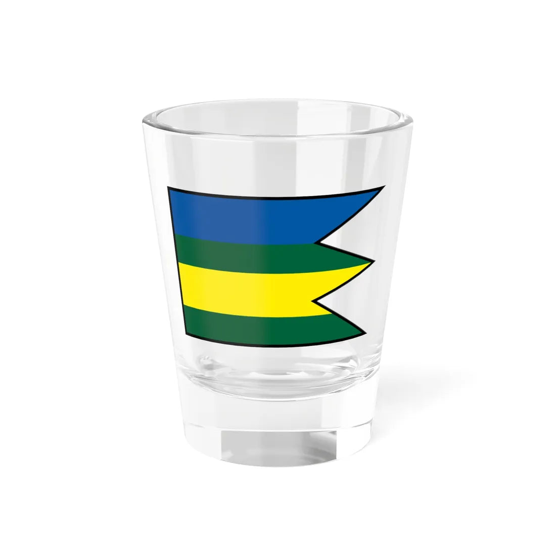 Karlova Martin Flag (Slovakia) Shot Glass 1.5oz 1.5oz - Go Mug Yourself