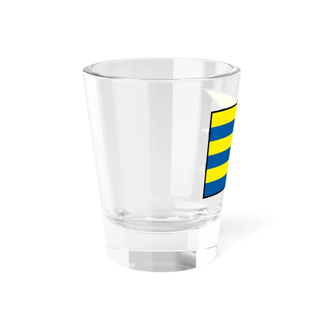 Karlova Ves Bratislava Iv Flag (Slovakia) Shot Glass 1.5oz - Go Mug Yourself