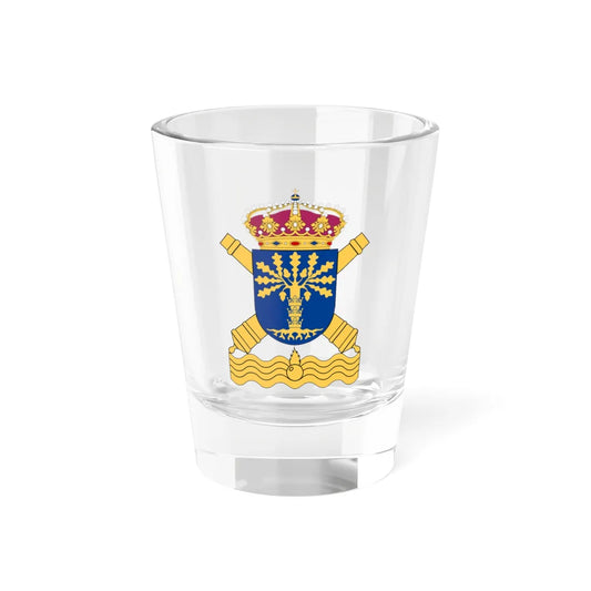 Karlskrona maringrupp (Sweden) (Coat of Arms) Shot Glass 1.5oz 1.5oz - Go Mug Yourself