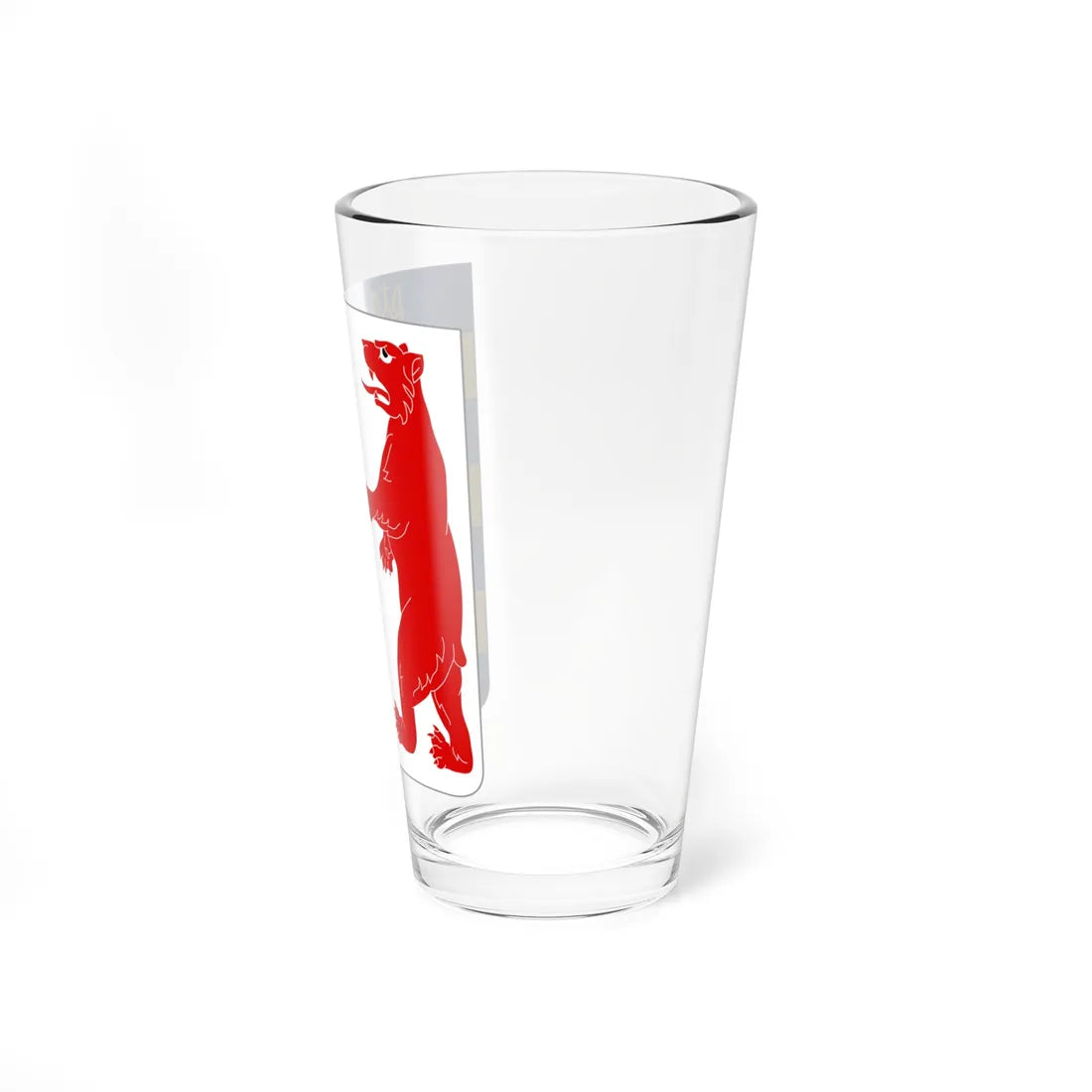 Karptska Ukraina COA (Ukraine) (Coat of Arms) Pint Glass 16oz - Go Mug Yourself