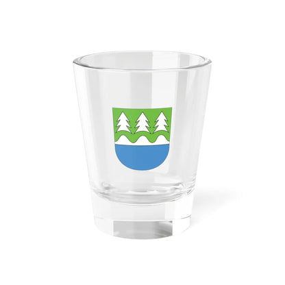 Karula valla vapp SVG (Estonia) (Coat of Arms) Shot Glass 1.5oz 1.5oz - Go Mug Yourself