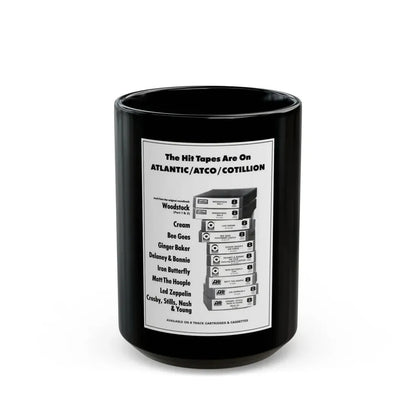 Kasetter 1970 (Music Poster) Black Coffee Mug 15oz - Go Mug Yourself