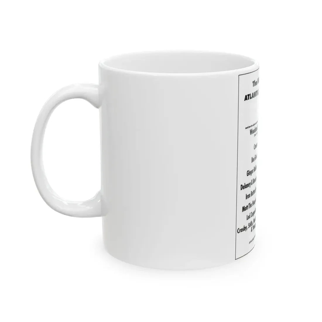 Kasetter 1970 (Music Poster) White Coffee Mug - Go Mug Yourself