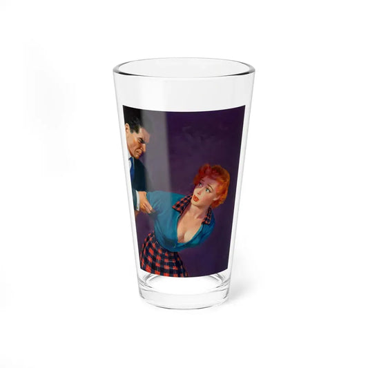 Kate, paperback cover, 1959 - Pint Glass 16oz 16oz - Go Mug Yourself