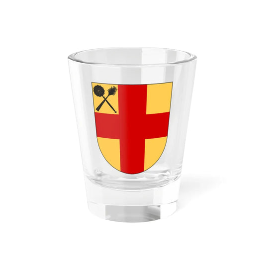 Katedralskolan i Uppsala vapen (Sweden) (Coat of Arms) Shot Glass 1.5oz 1.5oz - Go Mug Yourself