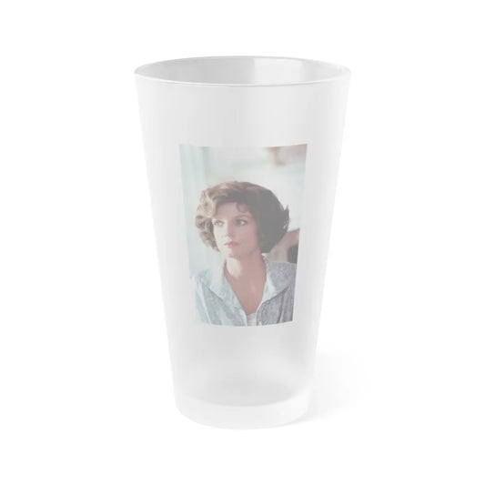 Katharine Ross #115 (Vintage Female Icon) Frosted Pint Glass 16oz-16oz-Frosted-Go Mug Yourself