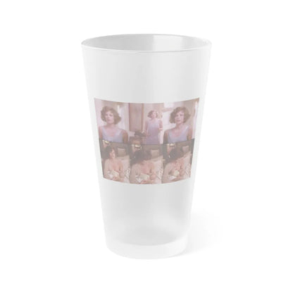 Katharine Ross #28 - (Vintage Female Icon) Frosted Pint Glass 16oz-16oz-Frosted-Go Mug Yourself