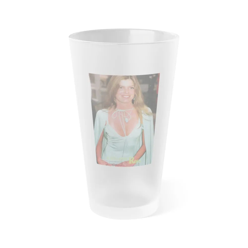 Katharine Ross #74 (Vintage Female Icon) Frosted Pint Glass 16oz-16oz-Frosted-Go Mug Yourself