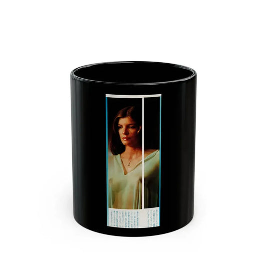 Katharine Ross #84 - Japan Pin-Up Promo 3 Color Pics - ''The Stepford Wives'' '75 Rare from inbetween filming 1 (Vintage Female Icon) Black Coffee Mug 11oz - Go Mug Yourself