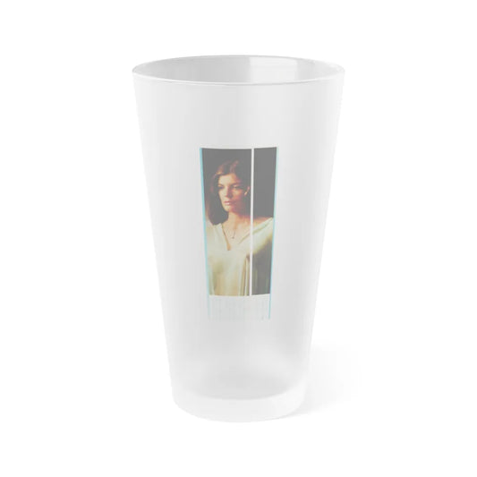 Katharine Ross #84 - Japan Pin-Up Promo 3 Color Pics - ''The Stepford Wives'' '75 Rare from inbetween filming 1 (Vintage Female Icon) Frosted Pint Glass 16oz-16oz-Frosted-Go Mug Yourself