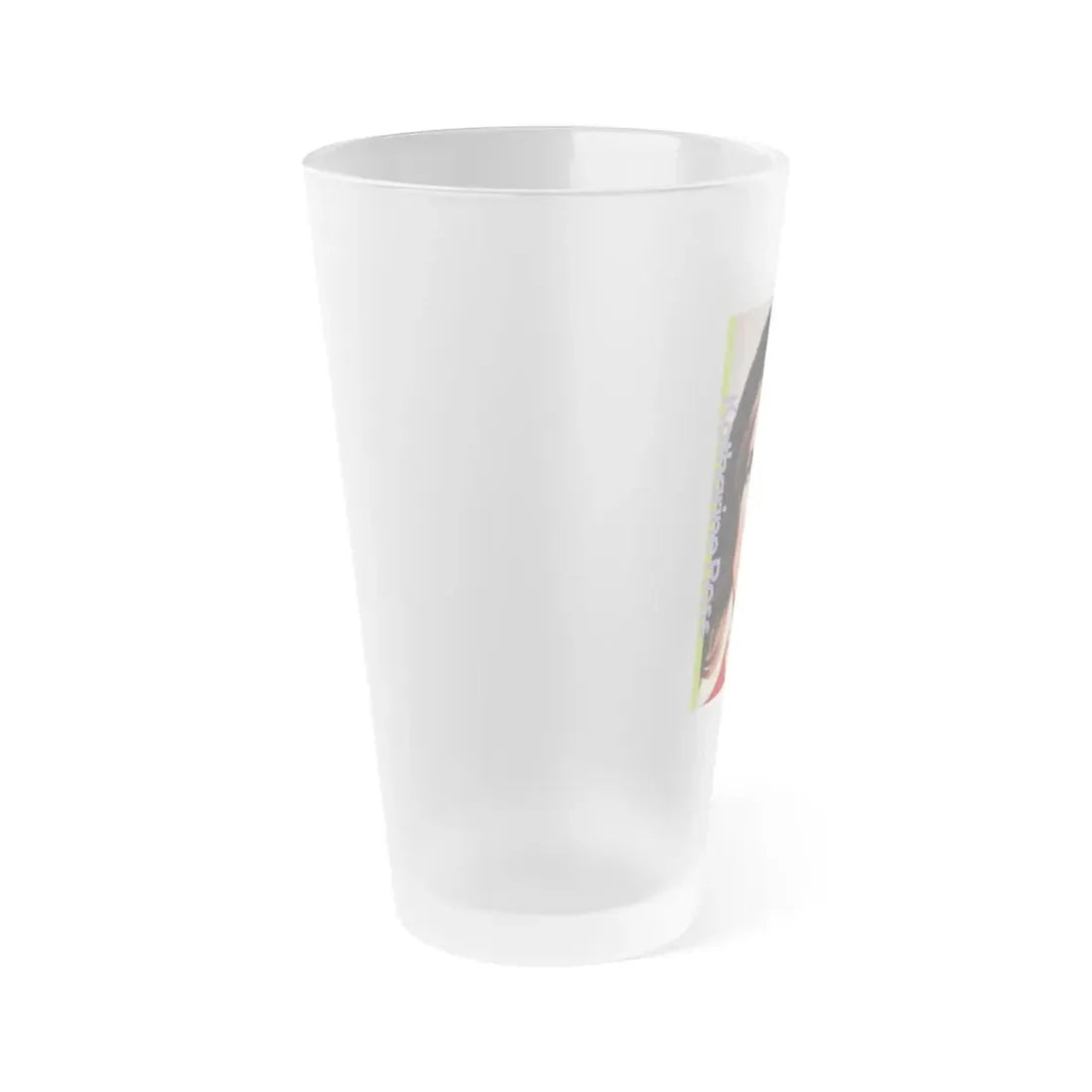 Katharine Ross #90 (Vintage Female Icon) Frosted Pint Glass 16oz - Go Mug Yourself