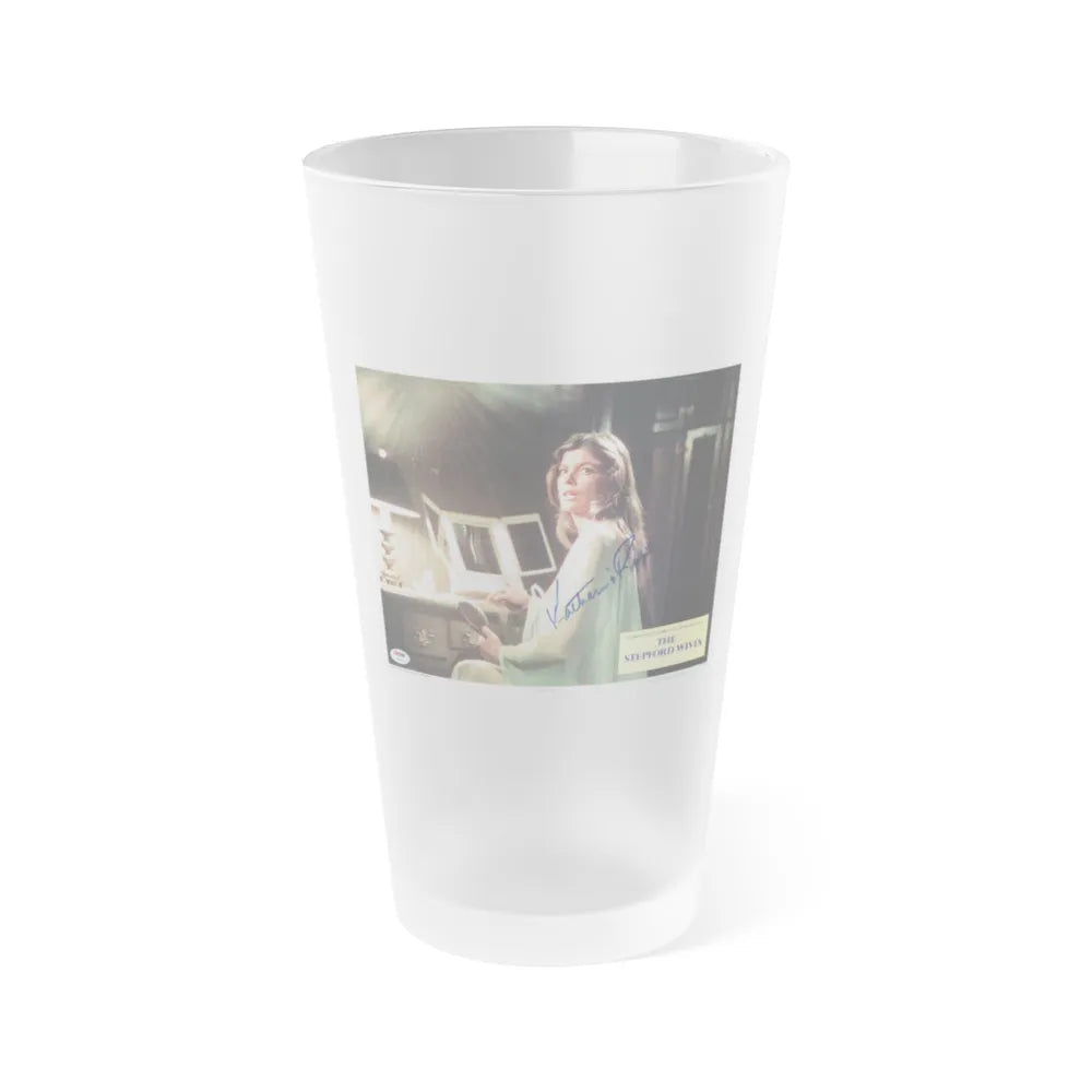 Katharine Ross #91 (Vintage Female Icon) Frosted Pint Glass 16oz-16oz-Frosted-Go Mug Yourself