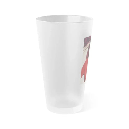 Katharine Ross #94 (Vintage Female Icon) Frosted Pint Glass 16oz - Go Mug Yourself