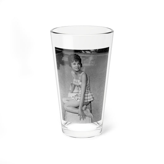 Katharine Ross #95 (Vintage Female Icon) Pint Glass 16oz-16oz-Go Mug Yourself