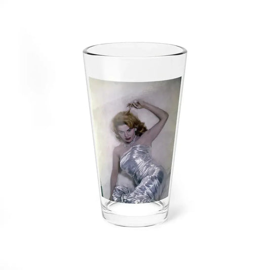 Kathleen Crowley #09 (Vintage Female Icon) Pint Glass 16oz 16oz - Go Mug Yourself